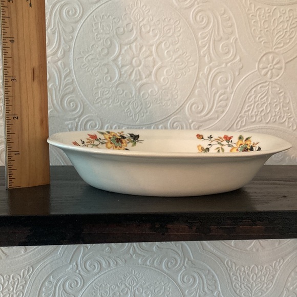 Two Vintage small dish from Homer Laughlin octagonal / oval small dish / plate - Picture 10 of 10